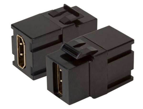 EFB Elektronik EB520V2, litteä, musta, HDMI, naarasliitin, urosliitin EFB Elektronik EB520V2, litteä, musta, HDMI, naarasliitin, urosliitin
