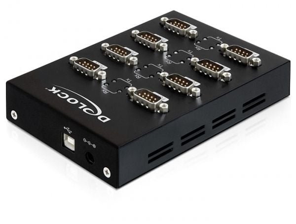 Delock USB 2.0 to 8 x Serial Adapter - Seriell adapter - USB 2.0 - RS-232 x 8