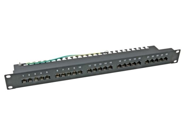 EFB Elektronik 37588SW.1, RJ-45, Cat3, 26/22, Rackmount, 1U, 482,6 mm EFB Elektronik 37588SW.1, RJ-45, Cat3, 26/22, Rackmount, 1U, 482,6 mm