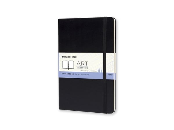 Moleskine Art, Monokromatisk, Svart, 104 ark, 165 g/m², Innbundet, Universal