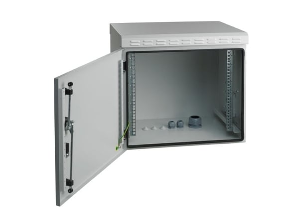 EFB Elektronik 691709IP55.1, Veggmonterbar hylle, 9U, 100 kg, Grå