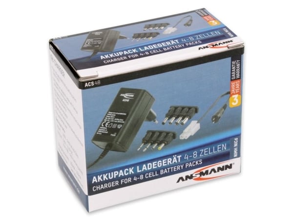 ANSMANN ACS48 - Akkulaturi - 350 mA - lajittelu