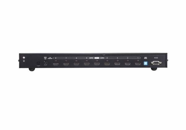 ATEN VanCryst VS0108HB - Video/lyd-splitter - 8 x HDMI - stasjonær, rackmonterbar