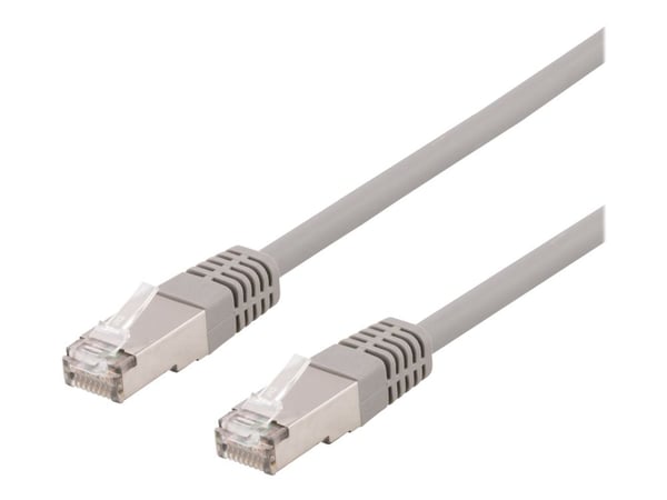 DELTACO STP-625AU - Liitäntäjohto - RJ-45 (uros) RJ-45 (uros) - 25 m - taitettu suojaamaton kierretty pari (F/UTP) - CAT 6a - halogeeniton, muotoil...