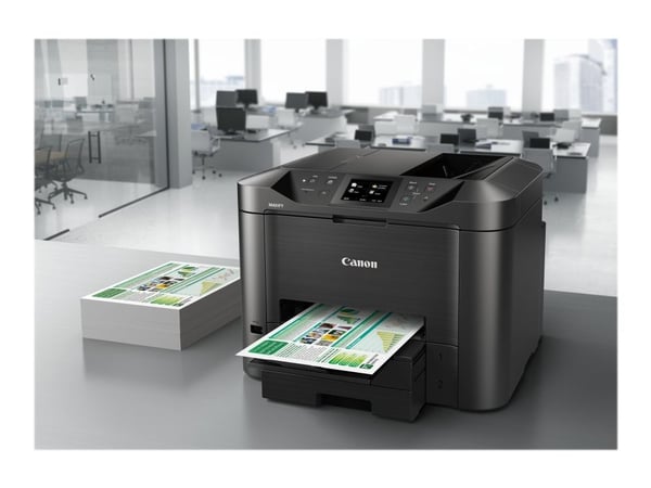 Canon MAXIFY MB5455, Mustesuihku, Väritulostus, 600 x 1200 DPI, Värikopiointi, A4, Musta