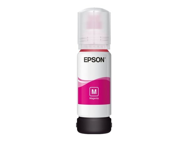Epson 106 EcoTank -mustepullo, magenta, Alkuperäinen, Magenta, Epson, - EcoTank ET-7750 - EcoTank ET-7700, 70 ml, Mustesuihkutulostus