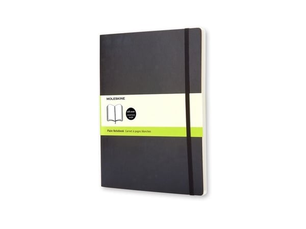 Moleskine 978-88-8370-726-1, Yksivärinen, Musta, Matta, Pehmeäkantinen, Aikuinen Moleskine 978-88-8370-726-1, Yksivärinen, Musta, Matta, Pehmeäkantinen, Aikuinen