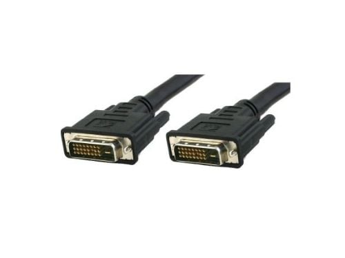 Techly 10m DVI-D DL/DVI-D DL, 10 m, DVI-D, DVI-D, Hankjønn, Hankjønn, Sort