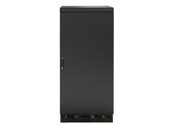 EFB Elektronik 691742IP55.TS, Frittstående hylle, 42U, 1000 kg, Nøkkellås, Svart
