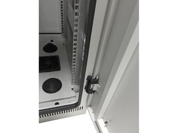 EFB Elektronik 691742IP55.TS, Frittstående hylle, 42U, 1000 kg, Nøkkellås, Svart