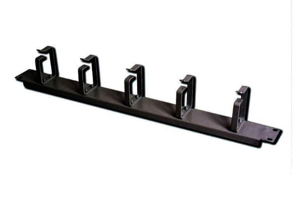 DIGITUS Professional Line DN-19 ORG-2U-SW - Rackkabelstyringspanel - svart, RAL 9005