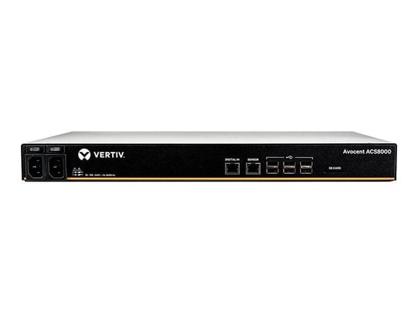 Avocent ACS Advanced Console Server ACS8016DAC-400 - Konsolserver - 16 portar - 1GbE, RS-232 - 1U