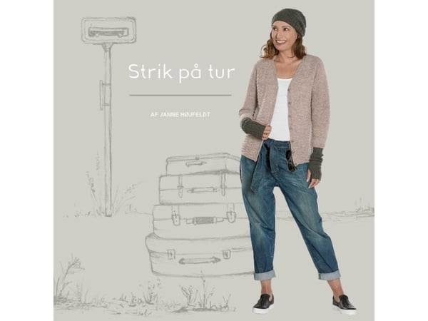 Strikk på tur | Janne Højfeldt | Språk: Dansk