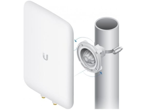 Ubiquiti UniFi UMA-D - Antenne - stangmonterbar, veggmonterbar - Wi-Fi - 10 dBi (for 2,4 - 2,5 GHz), 15 dBi (for 5,1 - 5,9 GHz) - direksjonal