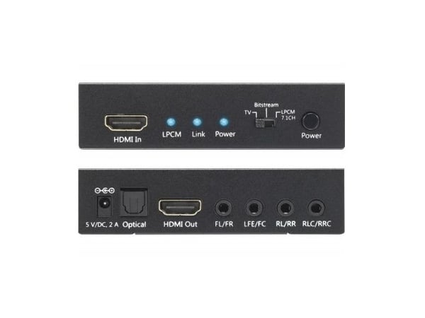 Techly IDATA HDMI-EA74K, 5 V, 95 mm, 82 mm, 23 mm, 448 g