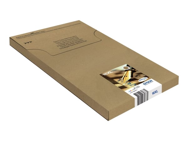 Epson Pen and crossword Multipack 4-colours 16XL EasyMail, Korkea (XL) värintuotto, Väriainepohjainen muste, Väriainepohjainen muste, 12,9 ml, 6,5 ...