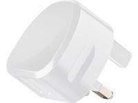 MicroConnect - Strömadapter - 2.4 A - 2 utdatakontakter (USB) - vit - Storbritannien