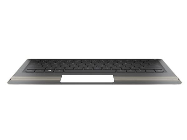 HP 856175-B31, Kabinett + tastatur, Internasjonal britisk engelsk, HP, Pavilion x360 m1-u