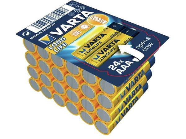 Varta Longlife 4103 - Batteri 24 x AAA - Alkalisk
