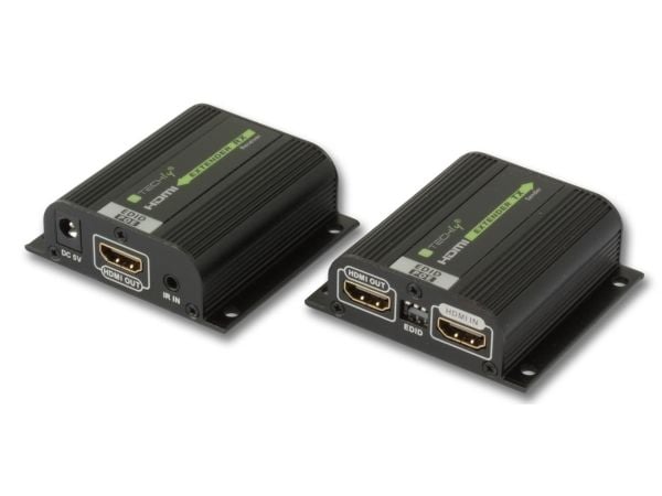 HDMI Extender Cat.6/6A/7 kautta PoE:llä (40m) Valmistaja: Techly (IDATA-EXT-E70POED)