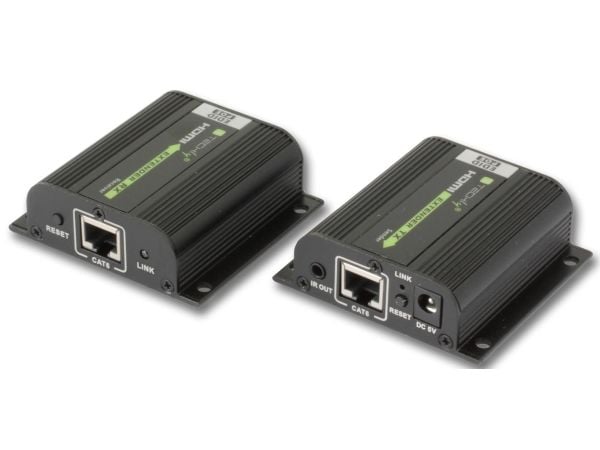 Techly IDATA EXT-E70POED, 1920 x 1080 piksler, AV-sender og -mottaker, 40 m, Koblet med ledninger (ikke trådløs), 3D, HDCP