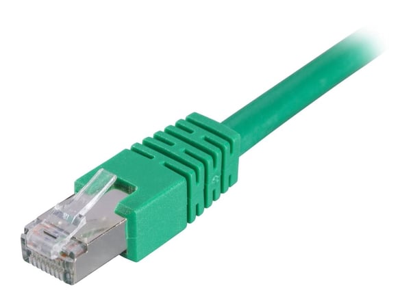 Deltaco F/UTP Cat6 laitekaapeli, LSZH, 3m, vihreä, 3 m, Cat6, RJ-45, RJ-45, Vihreä