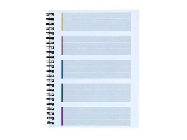 BANTEX 5IN1 COLLEGE SHEET A5 LINED 5x15 SHEETTI