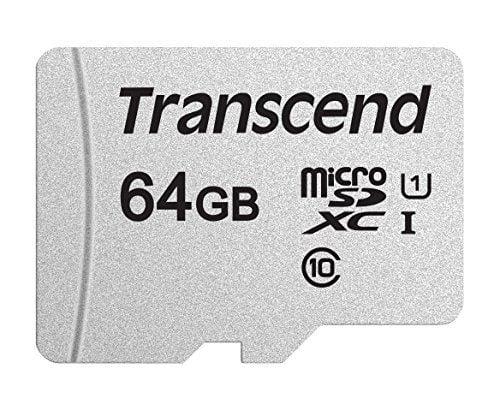 Transcend 300S - Flashminnekort - 64 GB - UHS-I U1 / Class10 - microSDXC