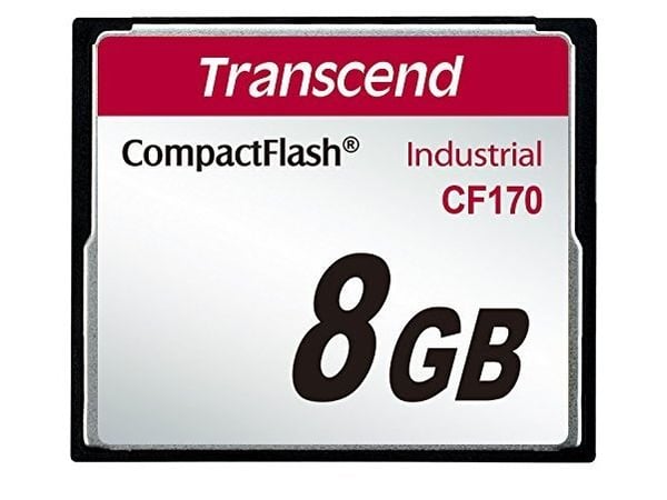 Transcend Industrial - Flashhukommelseskort - 8 GB - 170x - CompactFlash