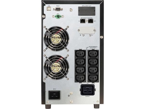Bluewalker PowerWalker VFI 3000 CG PF1 - UPS - 3000 Watt - 3000 VA 9 Ah - RS-232, USB - Utgangskontakter: 9 (10122111)