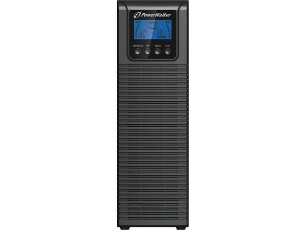 PowerWalker VFI 3000 TGS - UPS - AC 176 - 300 V - 2700 watt - 3000 VA - uten batteri - RS-232, USB - utgangskontakter: 3