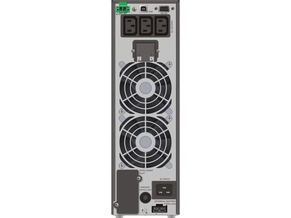 PowerWalker VFI 3000 TGS - UPS - AC 176 - 300 V - 2700 watt - 3000 VA - uten batteri - RS-232, USB - utgangskontakter: 3
