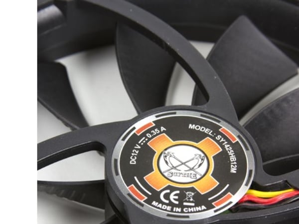 Scythe Glide Stream SY1425HB12M - Sisäyksikkö tuulettimella - 140 mm