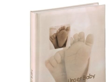 Hama Baby Feel, Sand, 300 ark, Bokbind, 10 x 15, Hvit, 60 ark