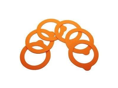 Packningar till burkar CLIP TOP 0,35-2L - 6 st. / Kilner