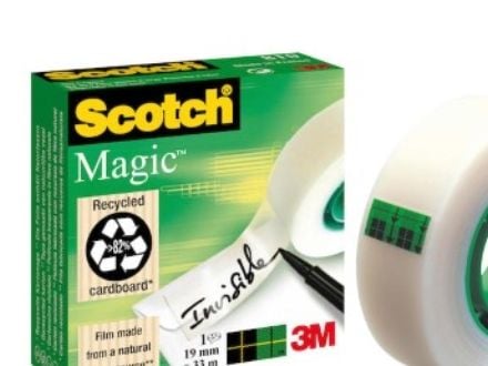 Tape, Scotch Magic 810, 19 mm x 33 m, klar