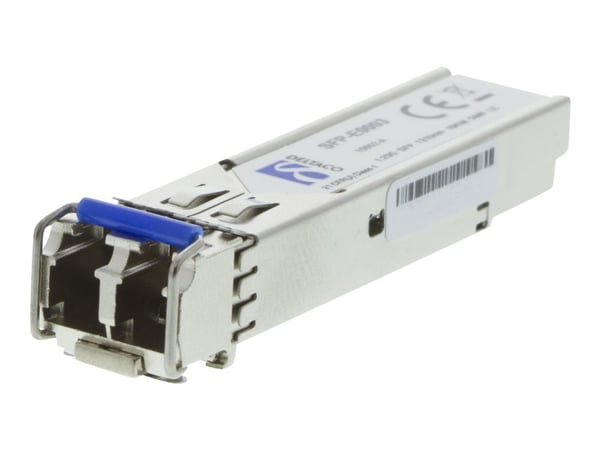DELTACO SFP-E0003 - SFP (mini-GBIC) transceivermodul - 1GbE - 1000Base-LX - LC-enkeltmodus - opp til 10 km - 1310 nm - for Summit 200, 24, 400; Alp...