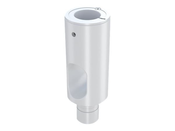 Multibrackets M - Monteringskomponent (rørforlengelse) - aluminium / plast - hvit - armmonterbar