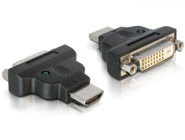 Delock - Video adapter - DVI-D hunn til HDMI hann