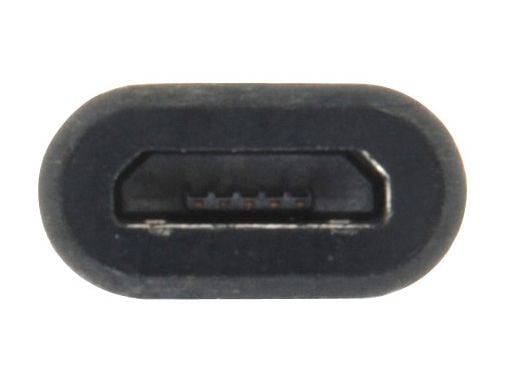 Equip 133472, USB C, Micro USB B, Svart
