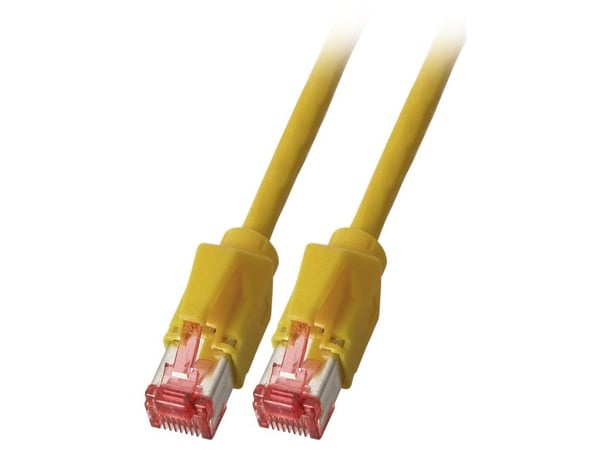 EFB Elektronik K8708GE.5, 5 m, Cat6a, S/FTP (S-STP), RJ-45, RJ-45, Gult