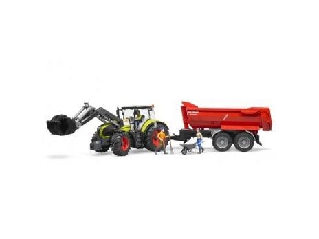 Bruder Claas Axion 950 tractor with frontloader toy