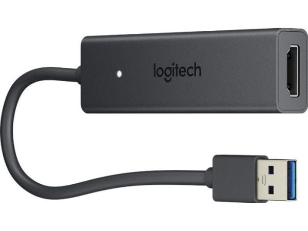 Logitech Screen Share - Extern videoadapter - USB 3.0 - HDMI