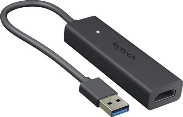 Logitech Screen Share - Extern videoadapter - USB 3.0 - HDMI