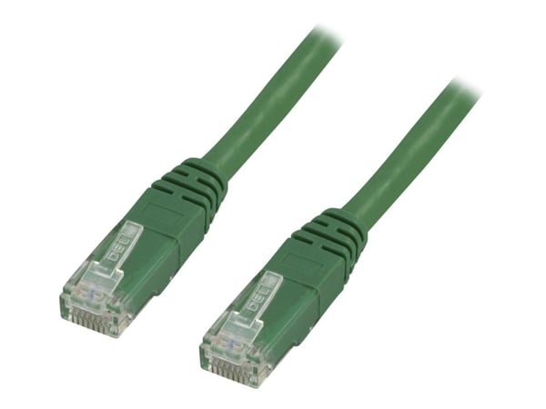 DELTACO - Koblingskabel - RJ-45 (hann) til RJ-45 (hann) - 3 m - UTP - CAT 6 - grønn