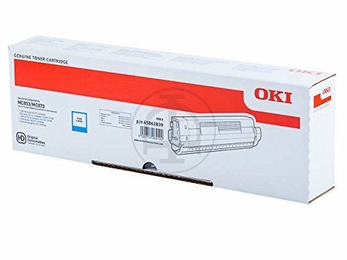 OKI - Cyan - original - tonerpatron - for OKI MC853, MC873, MC883