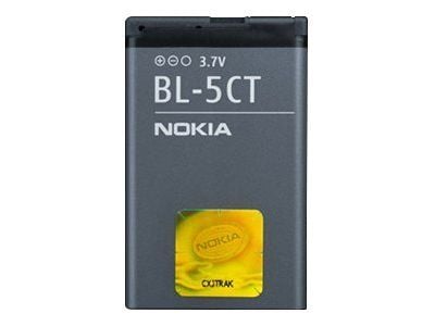 Nokia BL-5CT - Batteri for mobiltelefon - Li-Ion - 1050 mAh - for Nokia 3720, 5220, 6303, 6303i, 6730, C3-01, C5-00, C6-01