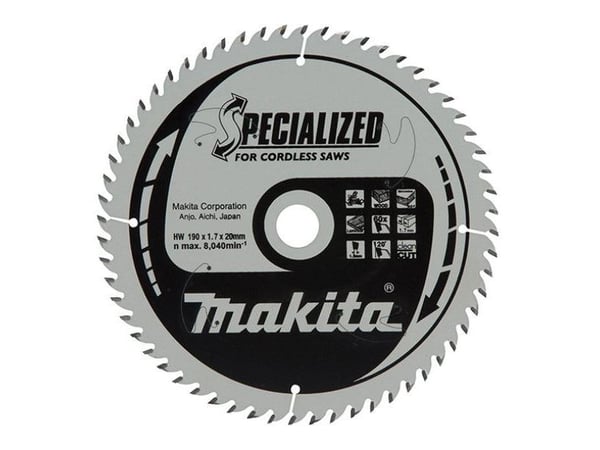 Makita D-03919, Tre, 18,5 cm, 3 cm, 2 mm, Makita, 18°