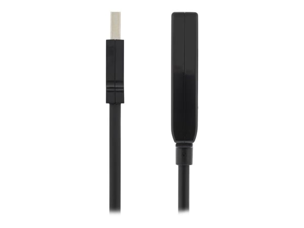 DELTACO USB2-EX5M - USB-forlengelseskabel - USB (hann) til USB (hunn) - USB 2.0 - 5 m - aktiv