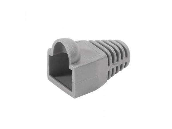 LogiLink MP0005, Kaapelikenkä, Harmaa, RJ-45, 100 kpl